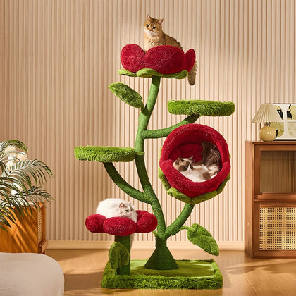 Arbre à chat d'escalade Floraison monstrueuse – vue 1
