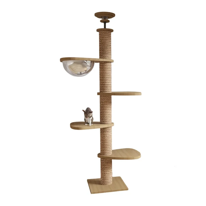 Arbre à chat sol-plafond réglable – modèle 2