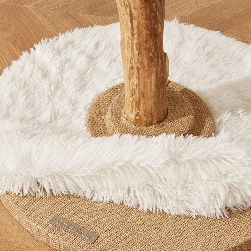 Arbre à chat en bois massif Nuages Deluxe, cadre d'escalade – vue 8