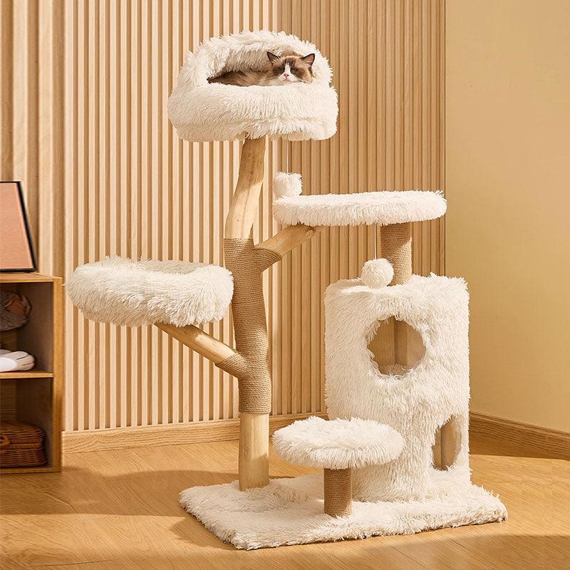 Grand cadre d'escalade pour chat Fleur, arbre à chat de luxe – vue 12