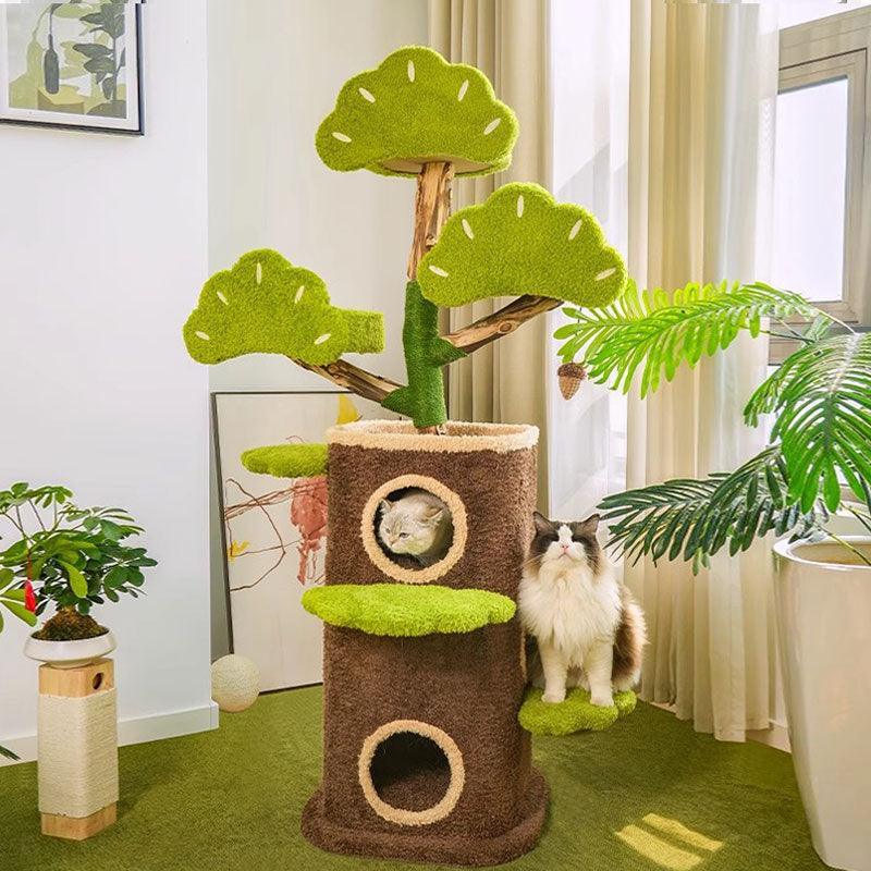 Arbre à chat d'escalade maison Bienvenue – vue 4