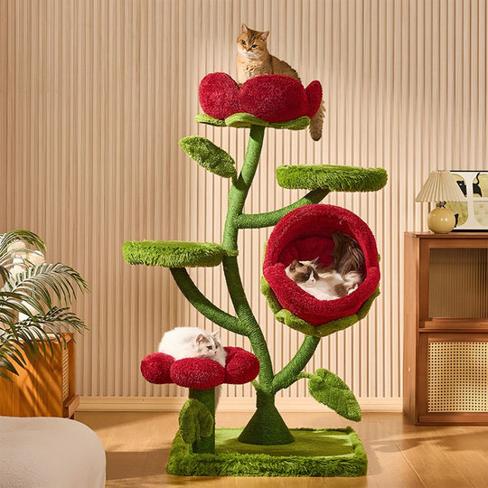 Arbre à chat d'escalade Floraison monstrueuse – vue 1