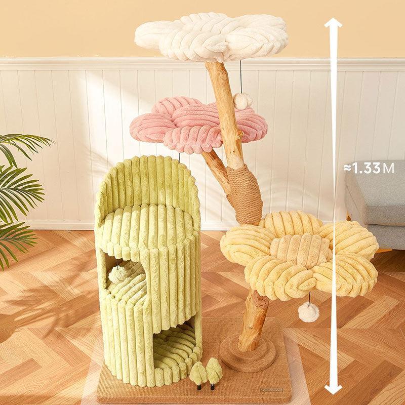 Grand cadre d'escalade pour chat Fleur, arbre à chat de luxe – vue 9