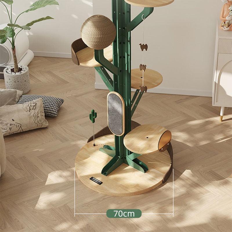 Grand arbre à chat d'escalade cactus moderne à faire soi-même – vue 7