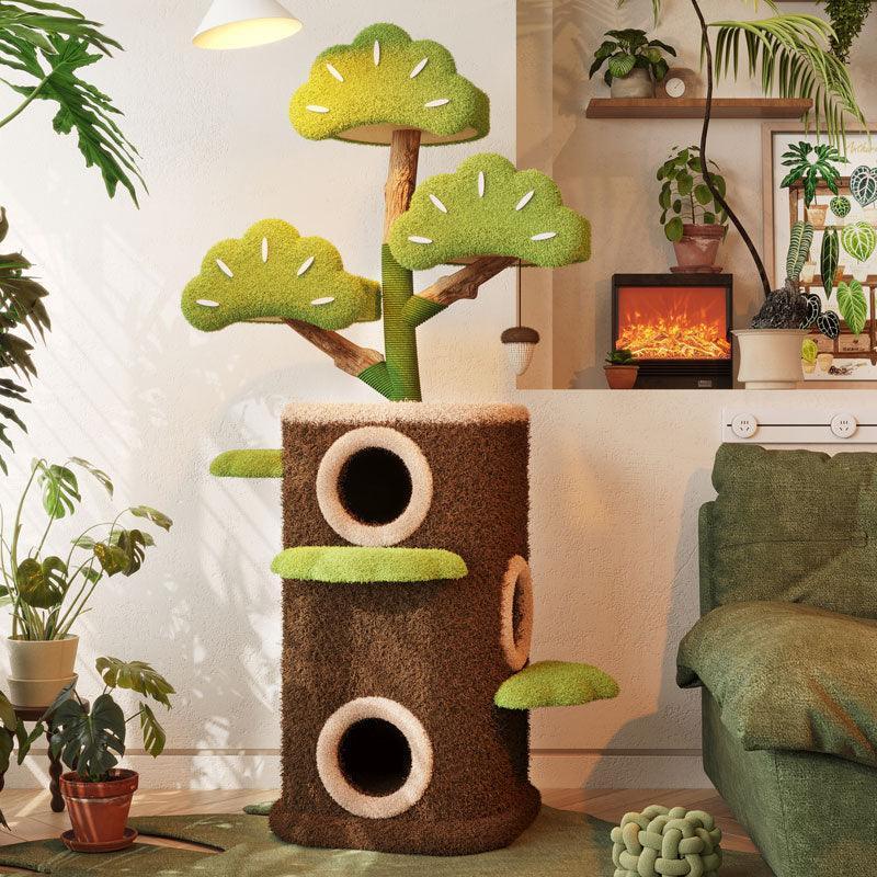 Arbre à chat d'escalade maison Bienvenue – vue 2